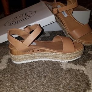 "Chiara Nude Lea" Platform Sandal